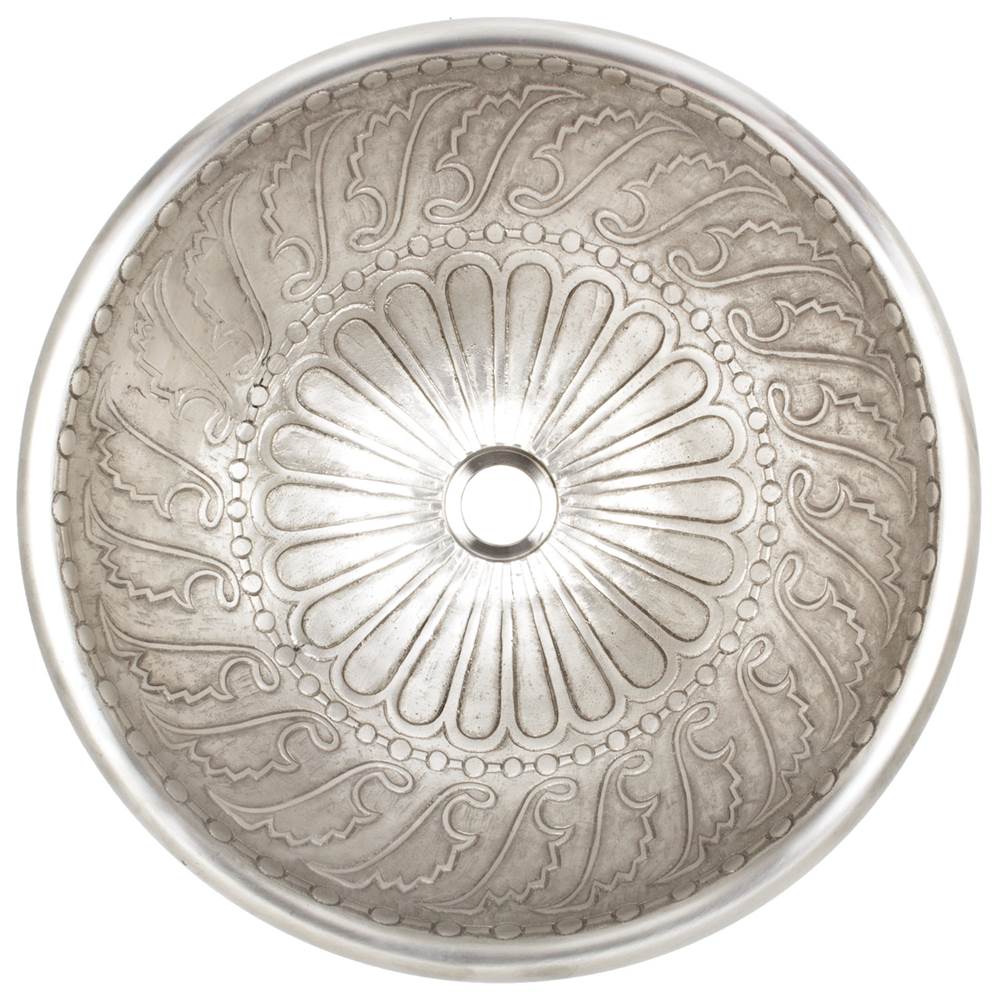 Linkasink - Large Round Wing - White Bronze