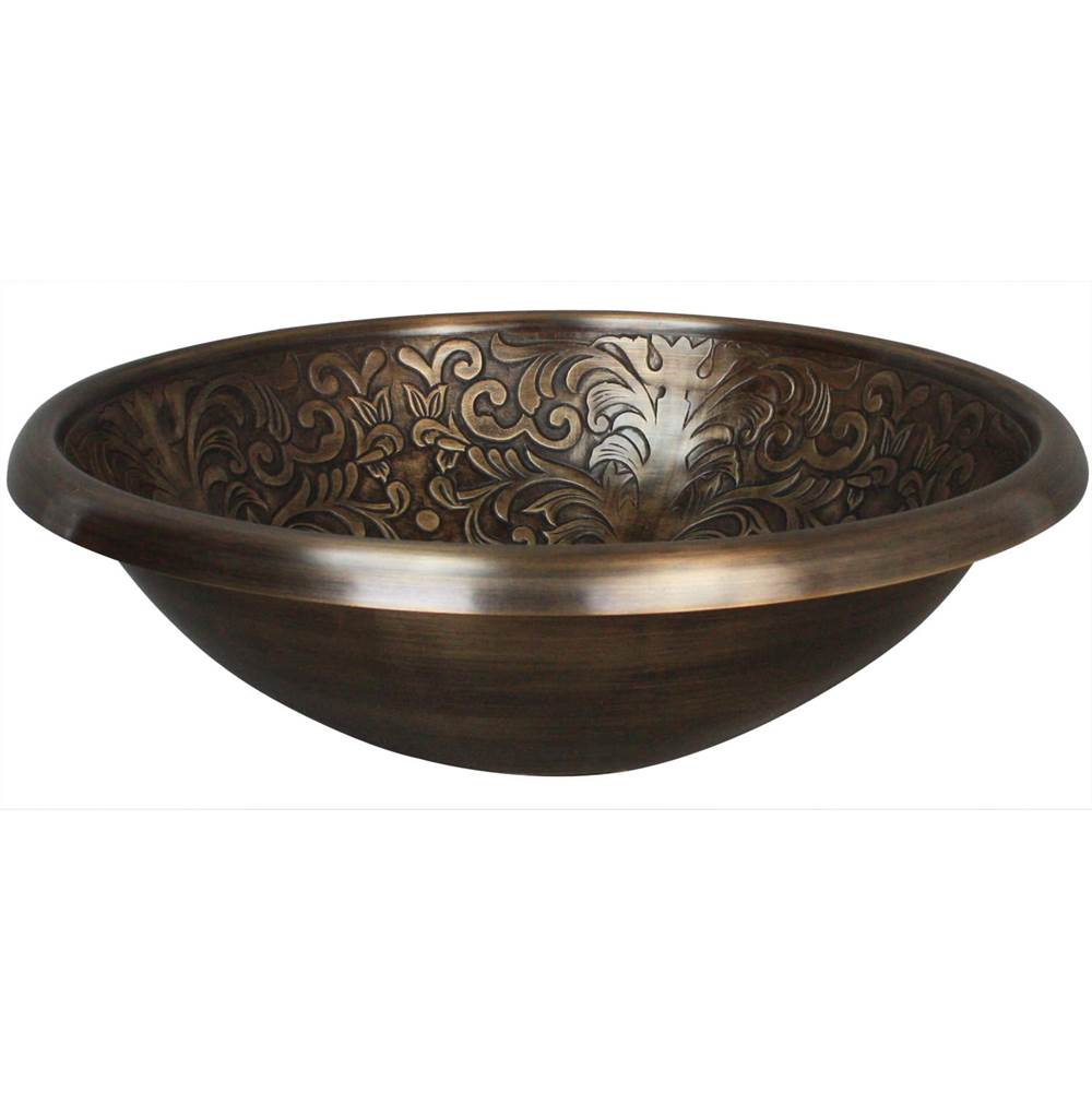 Large Round Brocade