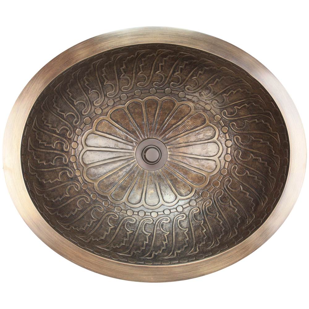 Linkasink - Oval Wing - Antique Bronze