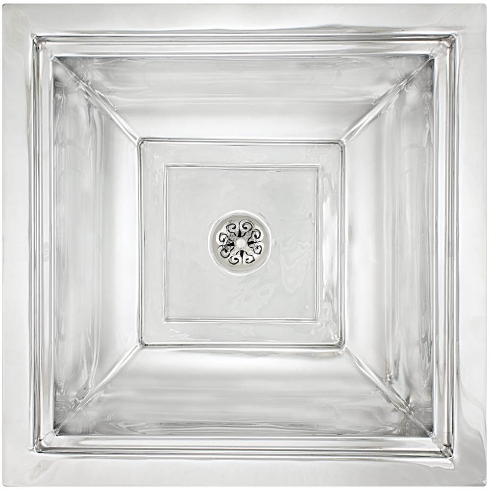 Linkasink - Tiffany Square - Polished Stainless Steel
