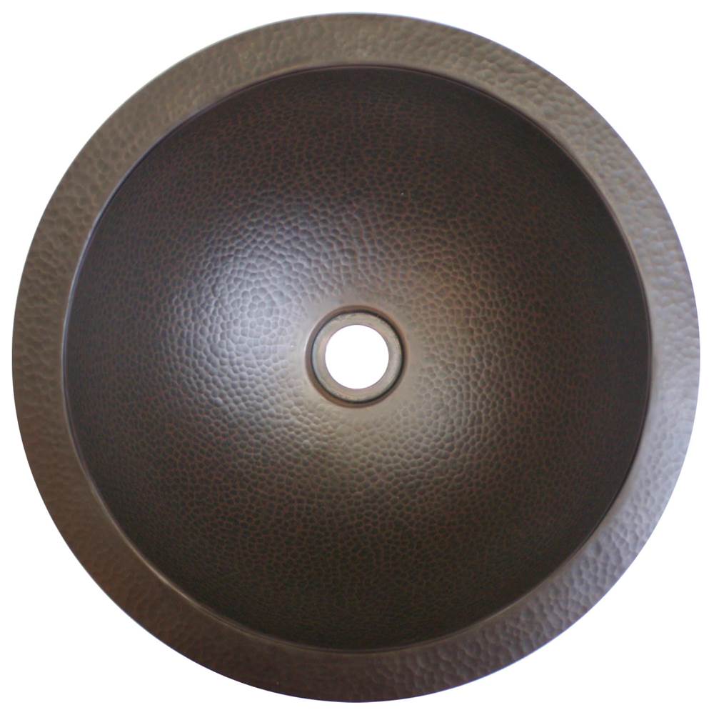 Linkasink - Small Round Builder's Series Hammered Metal