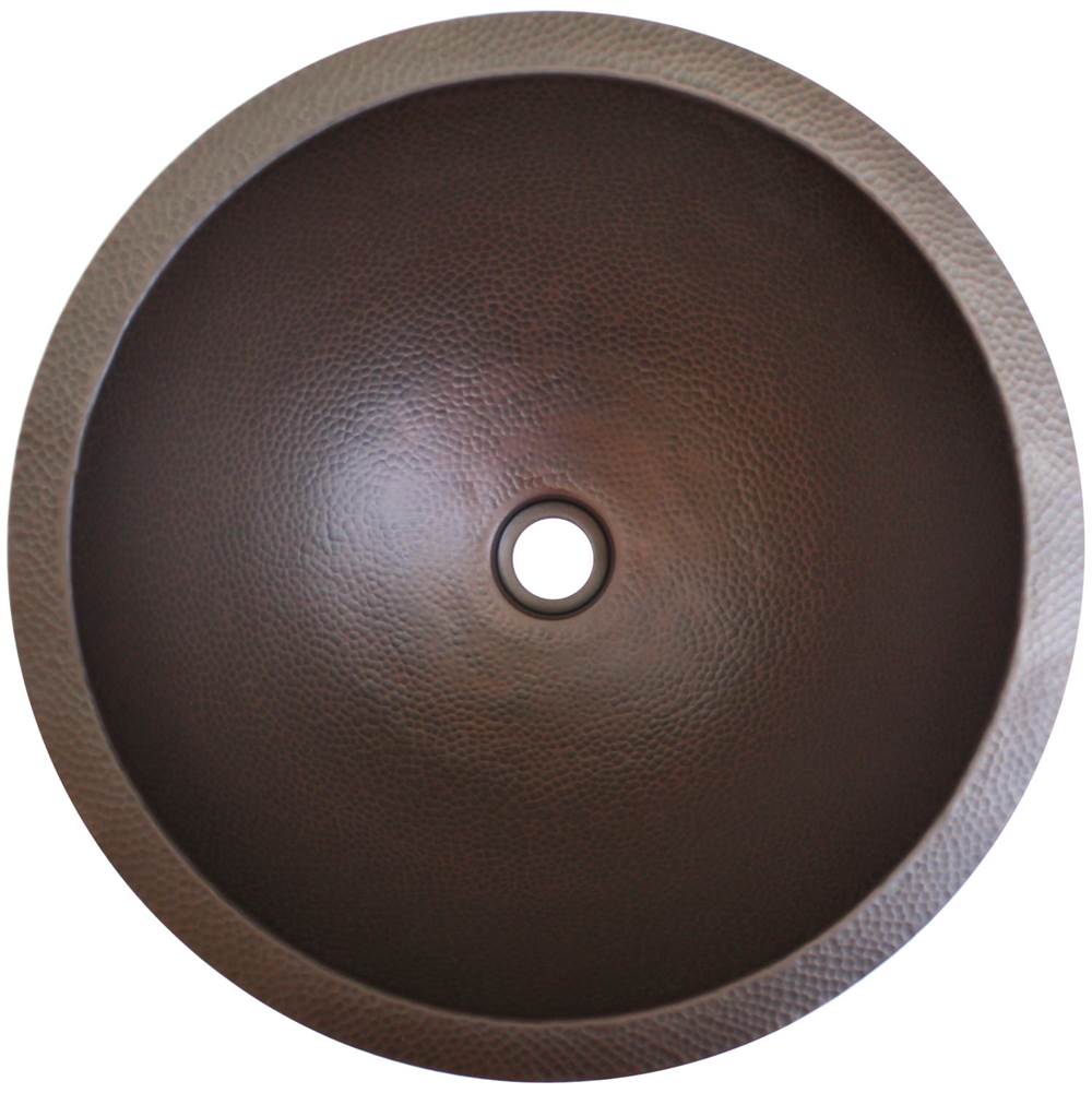 Linkasink - Large Round Builder's Series Hammered Metal