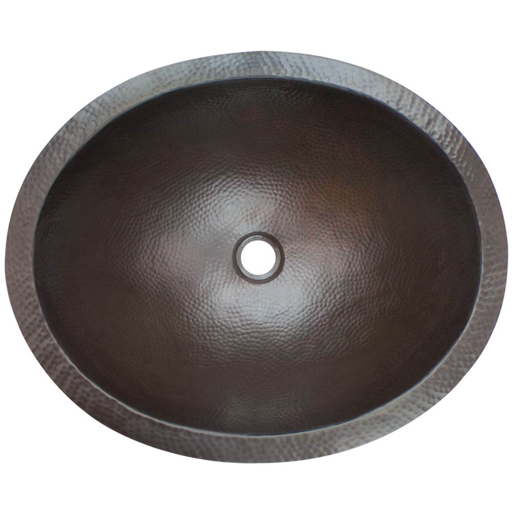 Linkasink - Oval Builder's Series Hammered Metal