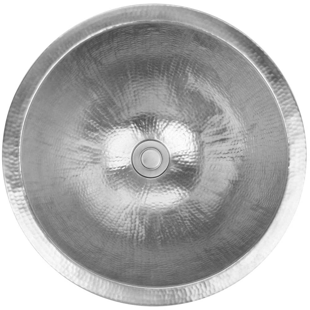 Linkasink - Hammered Large Round - Satin Stainless Steel