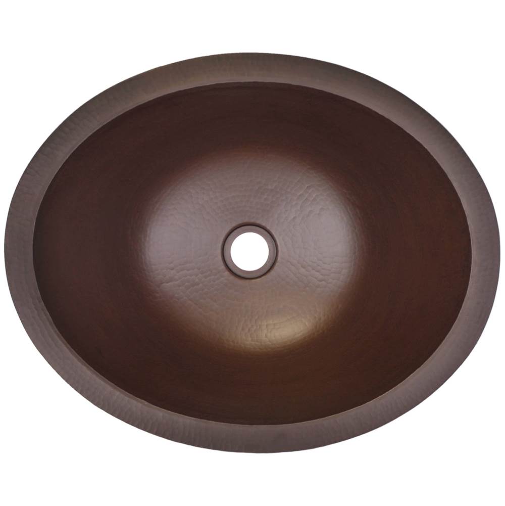 Linkasink - Hammered Small Oval - Dark Bronze