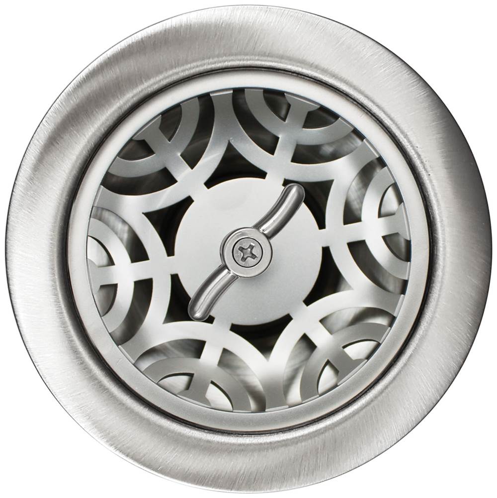 Linkasink - Maze Basket with Twist Nut - Satin Smooth Finish