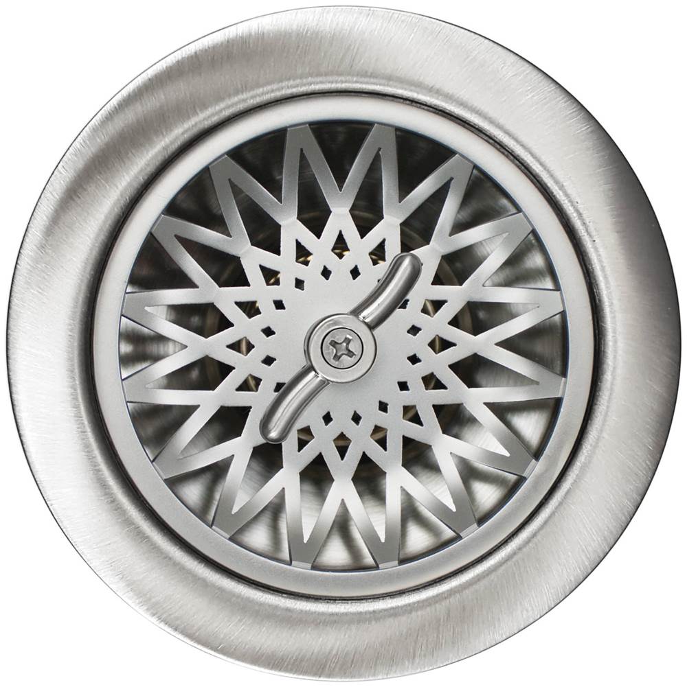 Linkasink - Star Basket with Twist Nut - Satin Smooth Finish