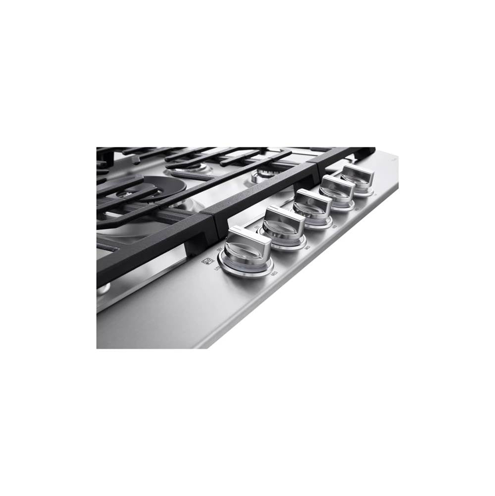30'' Smart Gas Cooktop 22K BTU, EasyClean Cooktop, Backlit Weighted Knobs, ThinQ App, Stainless Steel