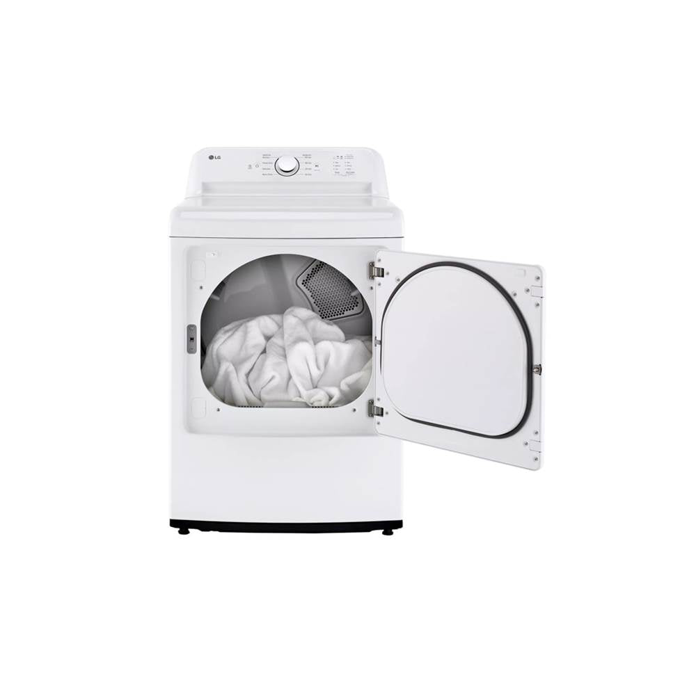 7.3 cu.ft. Ultra Large High Efficiency DryerE, Gas, White