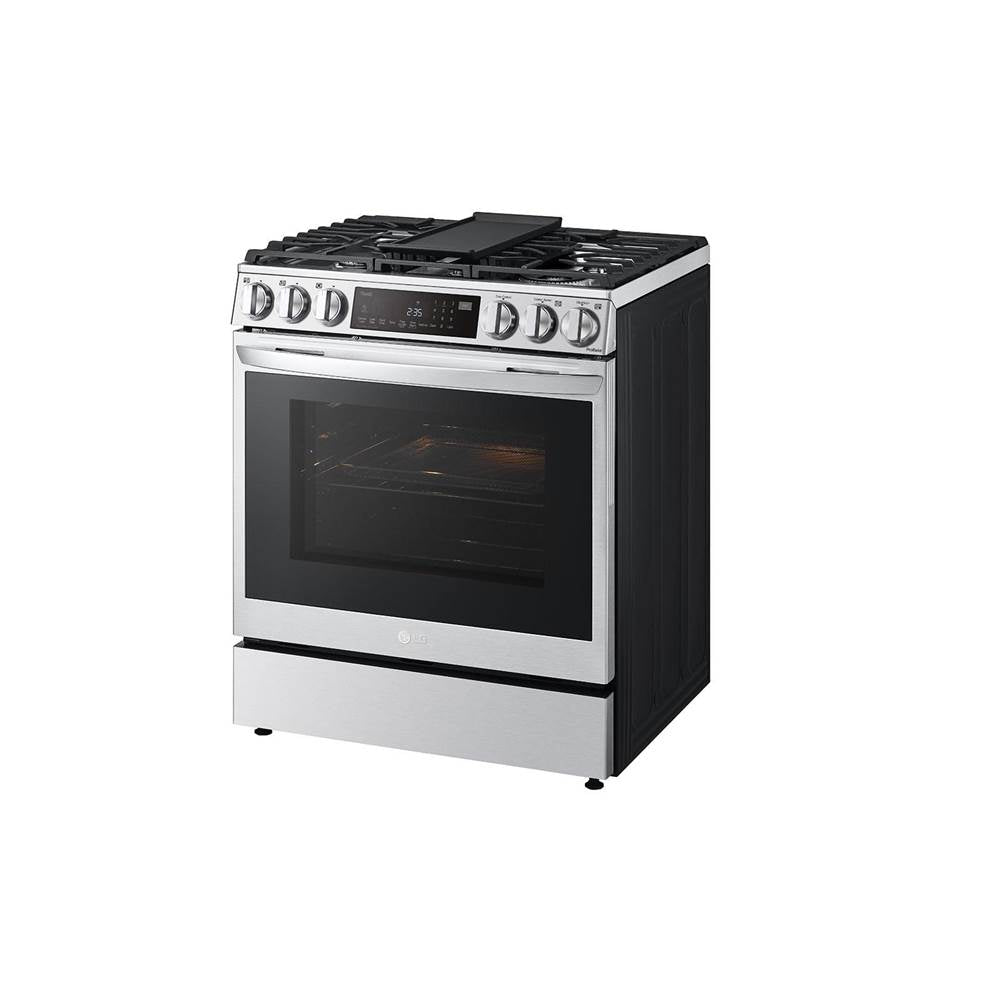2.1 Cu.Ft. Otr With Extendavent 2.0, Bottom Control, 400 Cfm, Sensor, Thinq, Easyclean, Printproofblack Stainless Steel
