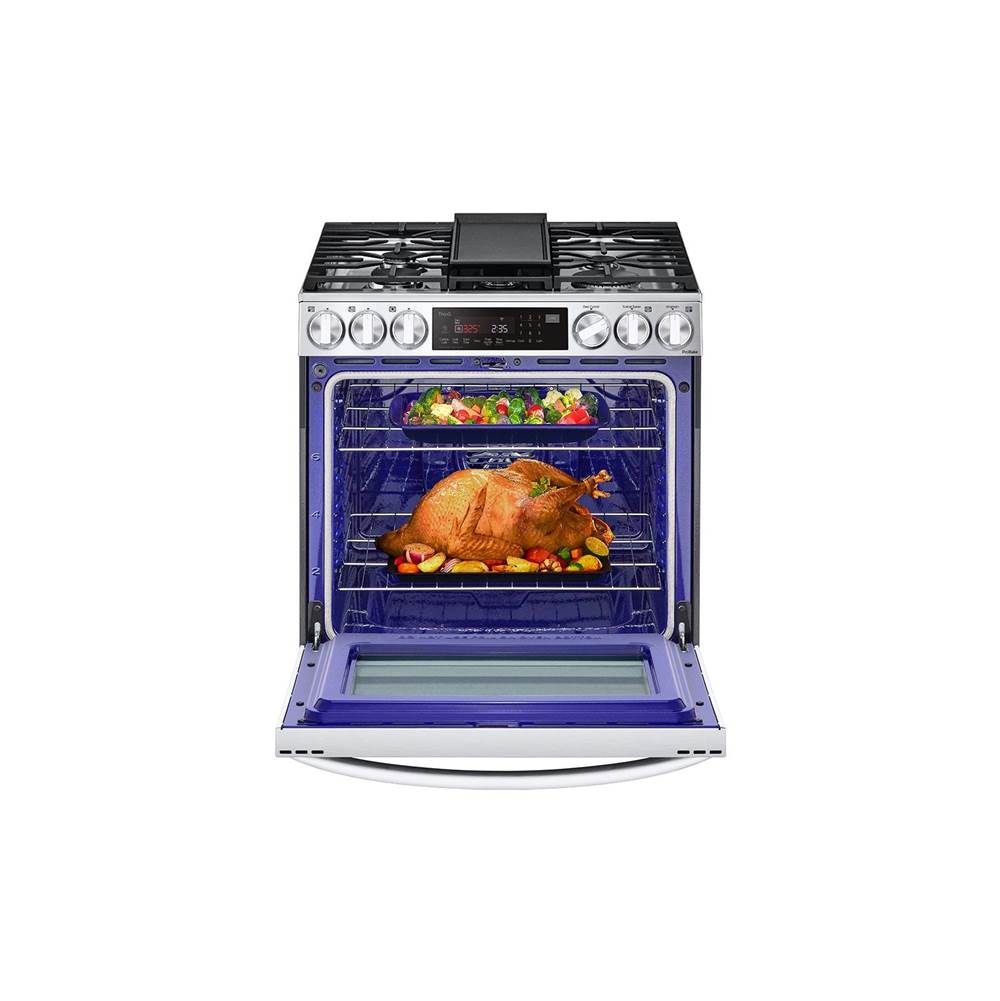 1.8 Cu.Ft. Otr, 300 Cfm, Sensor, Thinq, Easyclean, Printproofblack Stainless Steel