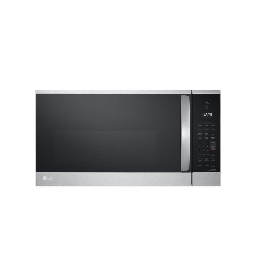 LG Appliances - 1.8 Cu.Ft. Otr, 300 Cfm, Sensor, Thinq, Easyclean, Printproof Stainless Steel - Print Proof Stainless Steel