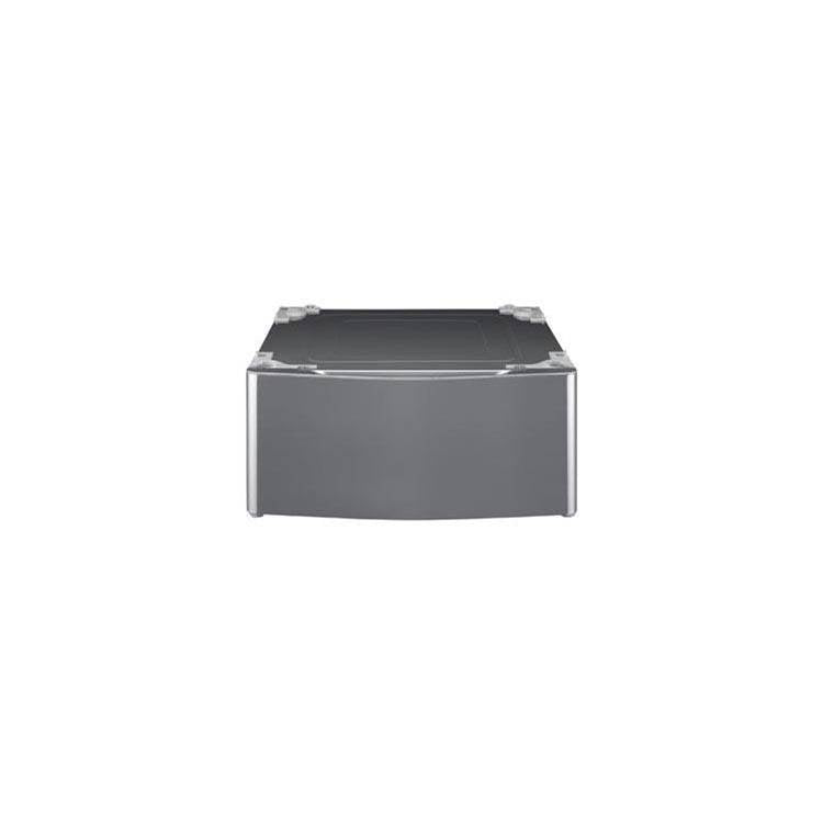 LG Appliances - Laundry Pedestal - Graphite Steel - Graphite Steel
