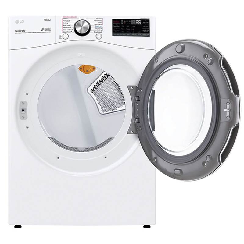 7.4 cu.ft. Ultra Large Capacity Gas Dryer with Sensor Dry, TurboSteam Technology and Wi-Fi Connectivity, Black Steel