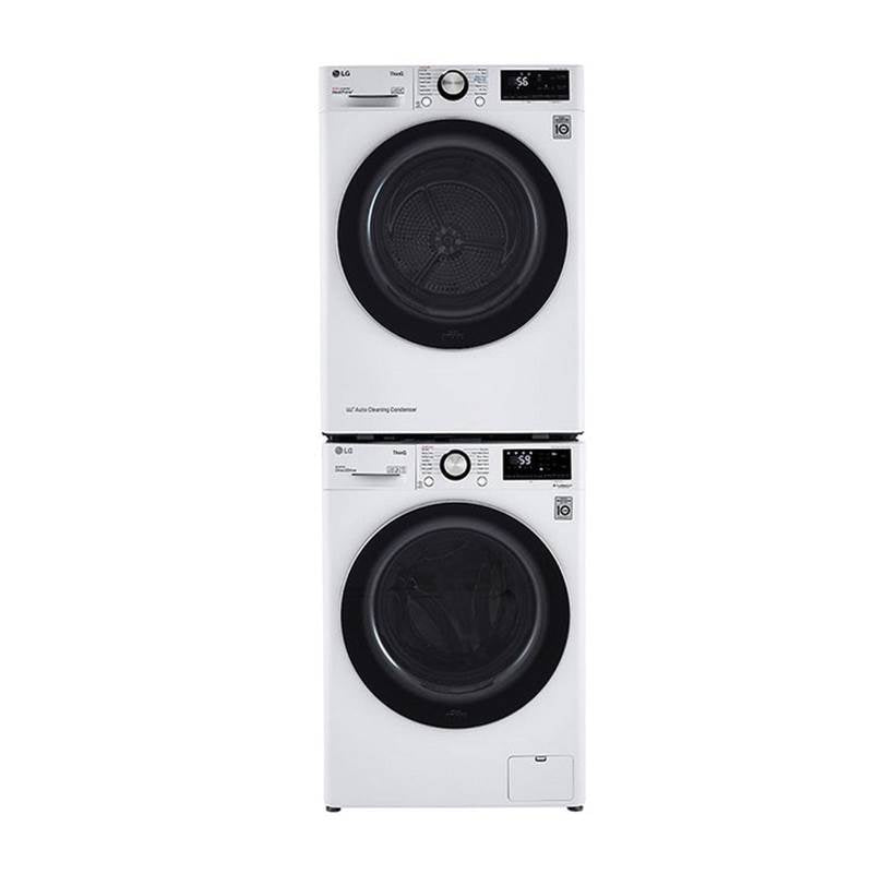 4.2 cu.ft. 24'' Compact Front LED Display with Dial-A-Cycle, Winkle Care, Ventless condensing system, White