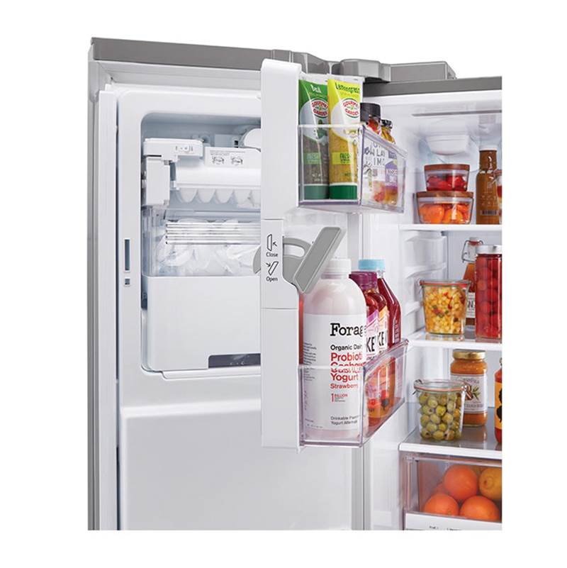 22 cu.ft. 4 Door French Door, Counter Depth, Double Freezer, Print Proof Stainless Steel