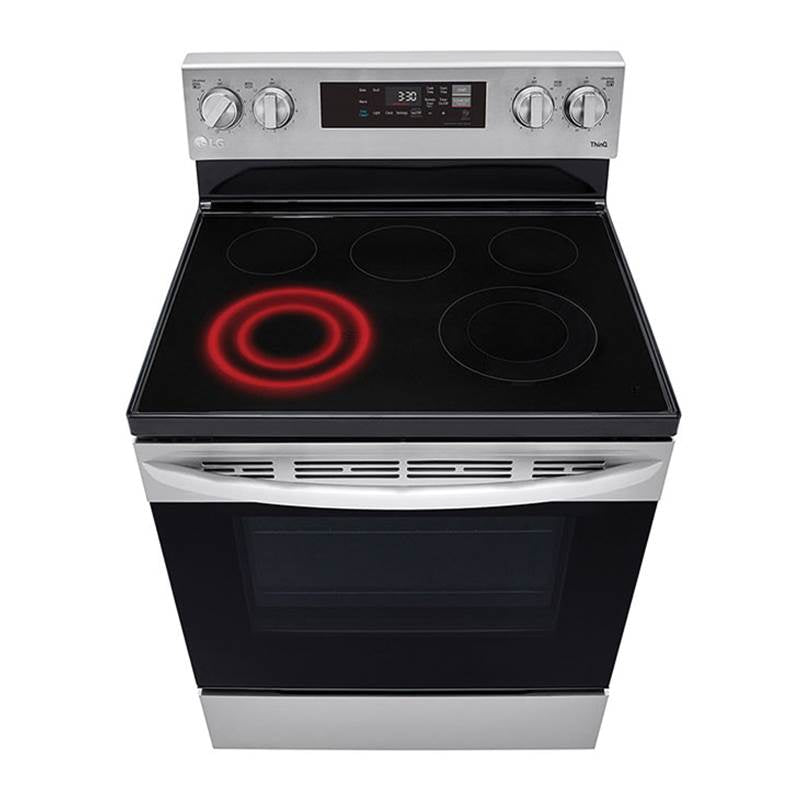 6.3 cu ft. Smart Wi-Fi Enabled Electric Range with EasyClean
