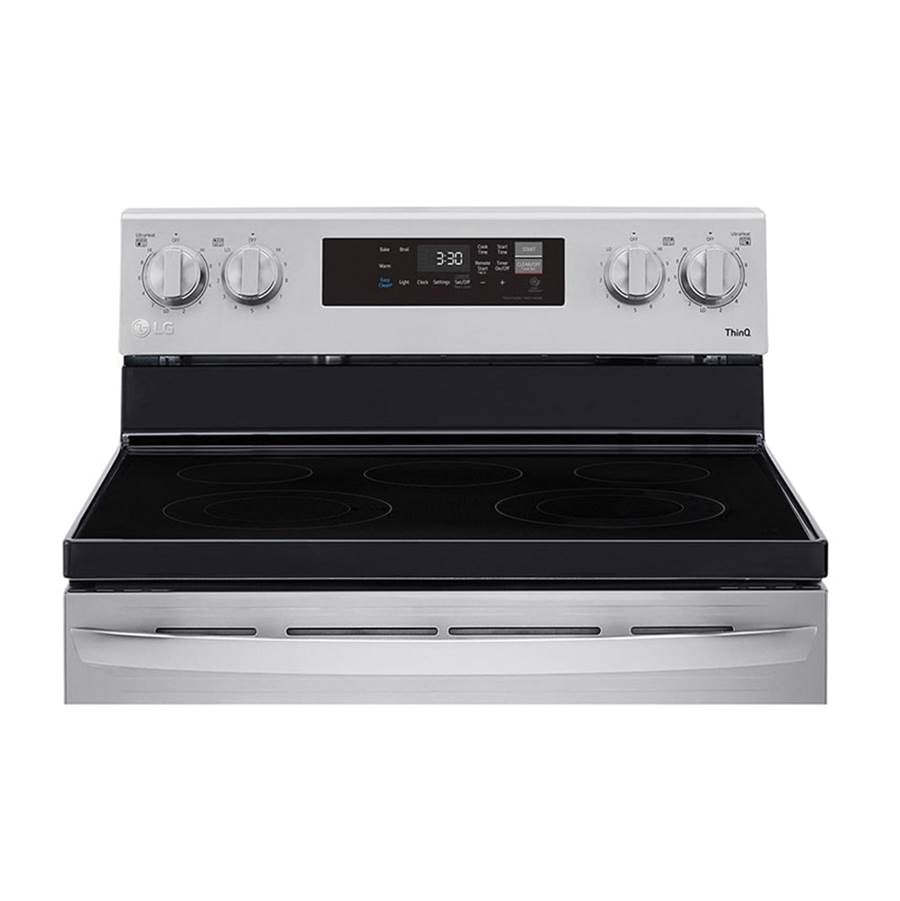 6.3 cu ft. Smart Wi-Fi Enabled Electric Range with EasyClean