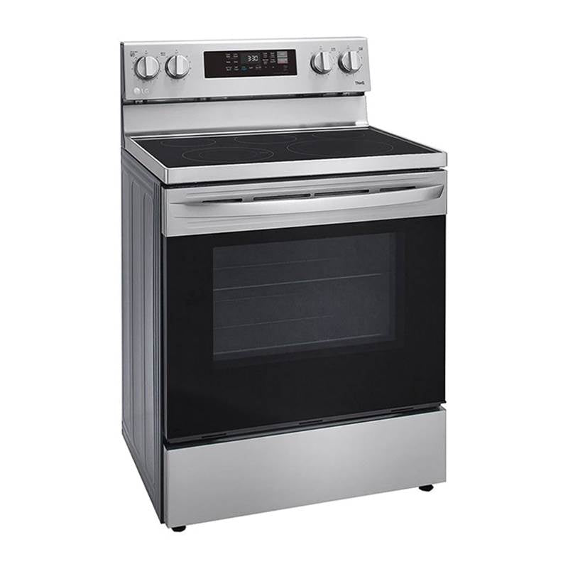 6.3 cu ft. Smart Wi-Fi Enabled Fan Convection Electric Range with Air Fry and EasyClean
