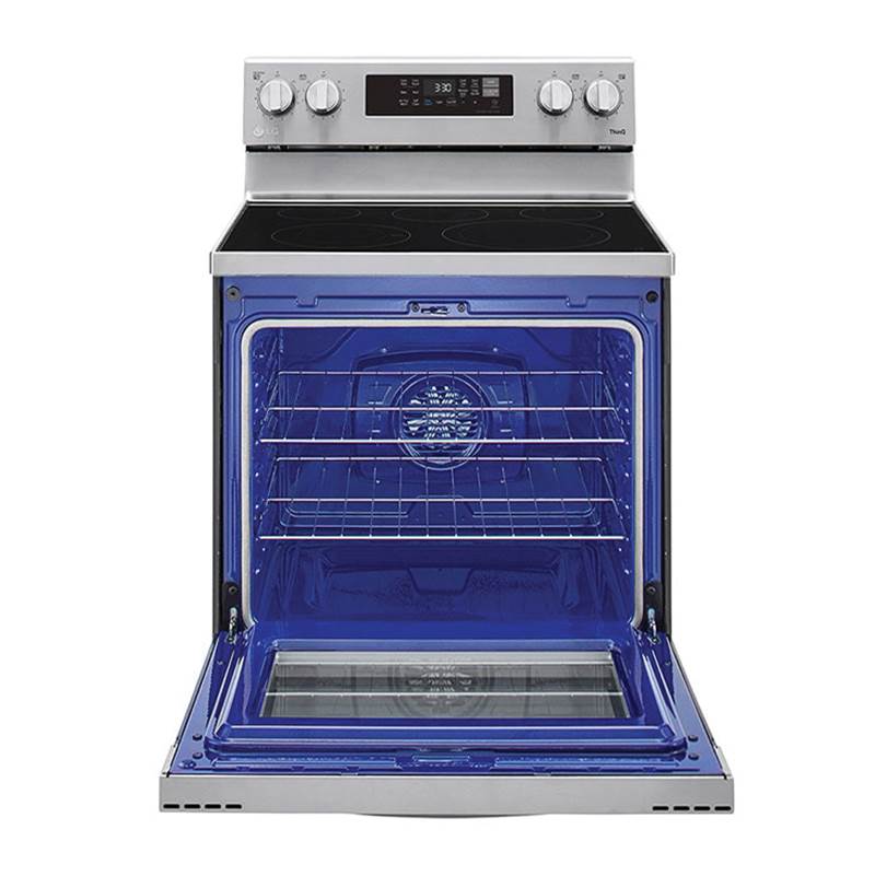 6.3 cu ft. Smart Wi-Fi Enabled Fan Convection Electric Range with Air Fry and EasyClean