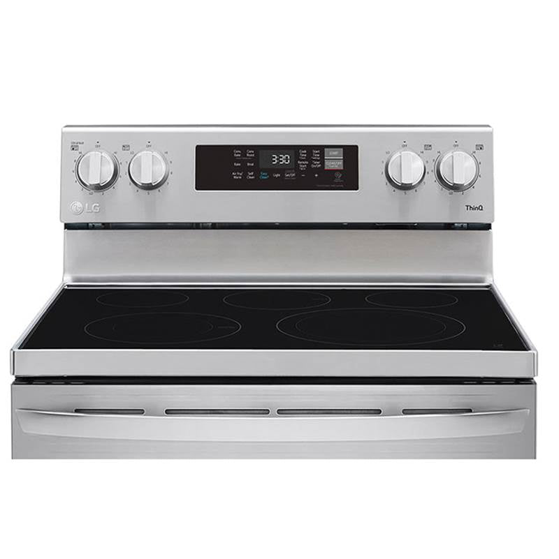 6.3 cu ft. Smart Wi-Fi Enabled Fan Convection Electric Range with Air Fry and EasyClean