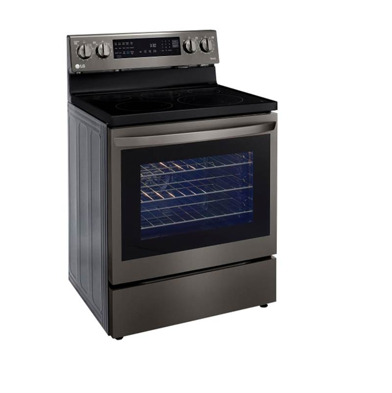 6.3 cu ft. Smart Wi-Fi Enabled True Convection InstaView Electric Range with Air Fry