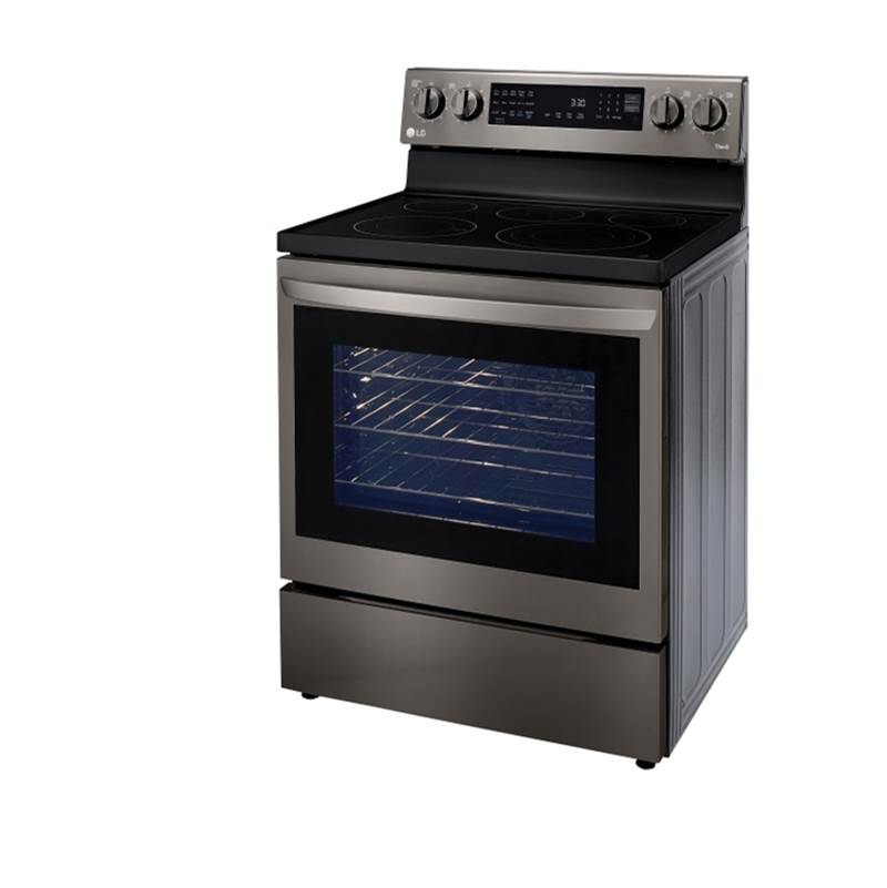 6.3 cu ft. Smart Wi-Fi Enabled True Convection InstaView Electric Range with Air Fry