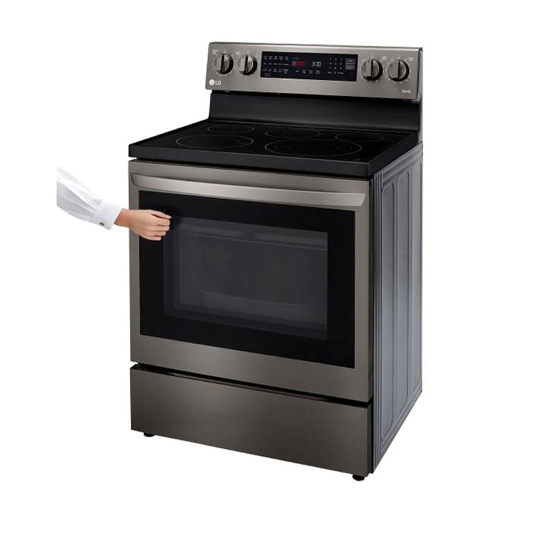 6.3 cu ft. Smart Wi-Fi Enabled True Convection InstaView Electric Range with Air Fry