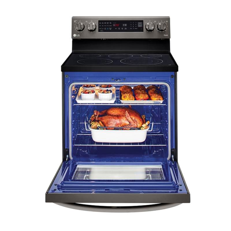 6.3 cu ft. Smart Wi-Fi Enabled True Convection InstaView Electric Range with Air Fry