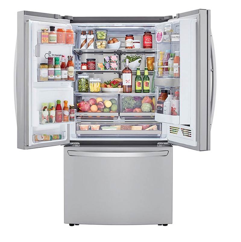 30 cu.ft. 3-Door French Door, InstaView DID, Dual Ice: CraftIce, Measure Fill, PrintProof Stainless Steel