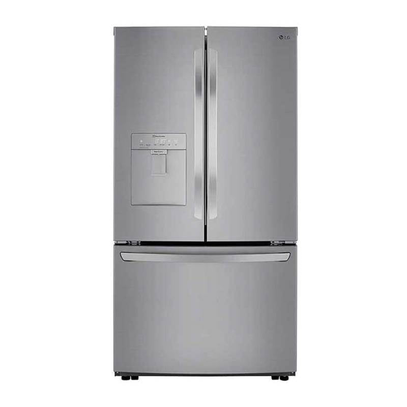 LG Appliances - 29 cu.ft. 3 Door Refrigerator, Water Only Dispenser, Stainless VCM - Stainless Steel