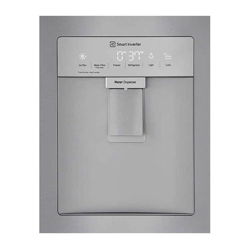 29 cu.ft. 3 Door Refrigerator, Water Only Dispenser, Stainless VCM