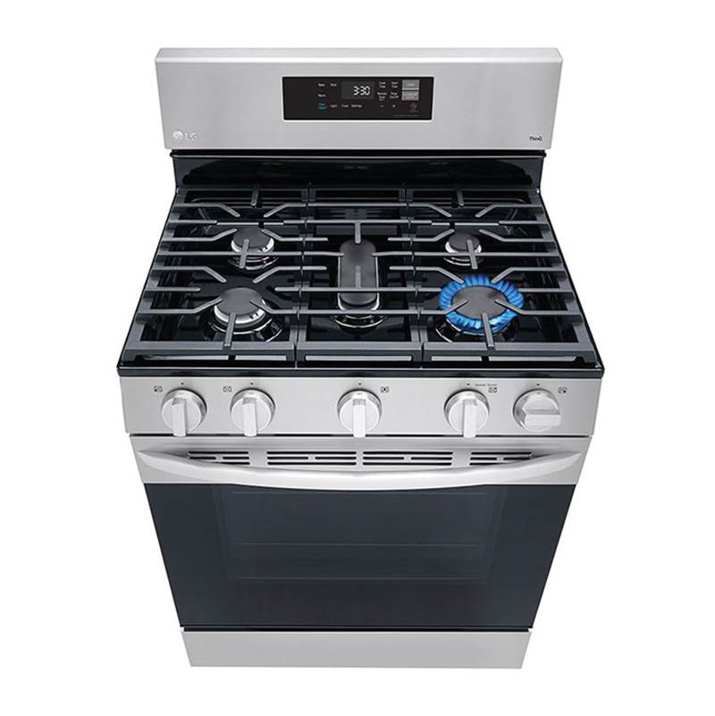 5.8 cu ft. Smart Wi-Fi Enabled Gas Range with EasyClean