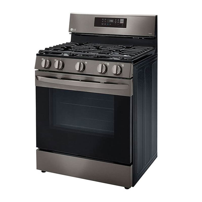 5.8 cu ft. Smart Wi-Fi Enabled Fan Convection Gas Range with Air Fry and EasyClean