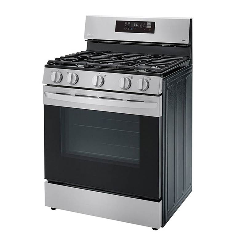 5.8 cu ft. Smart Wi-Fi Enabled Fan Convection Gas Range with Air Fry and EasyClean