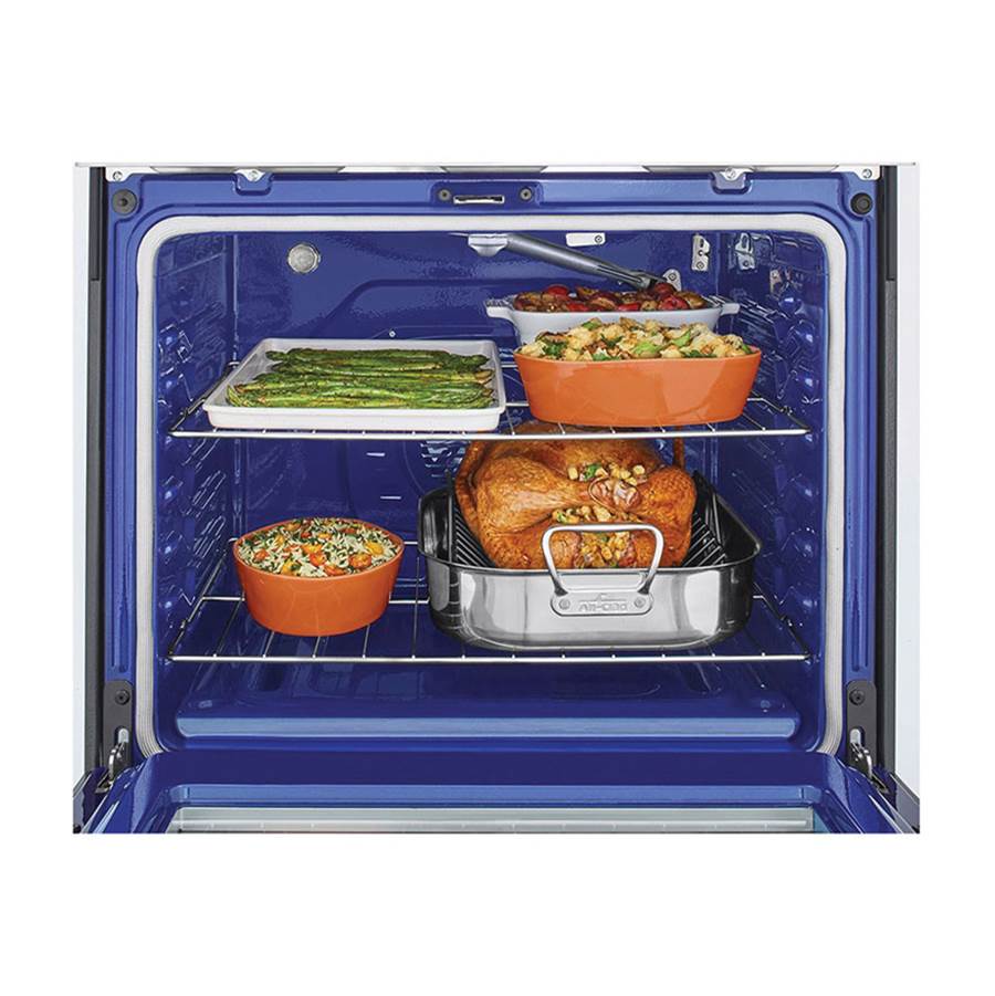 5.8 cu ft. Smart Wi-Fi Enabled Fan Convection Gas Range with Air Fry and EasyClean