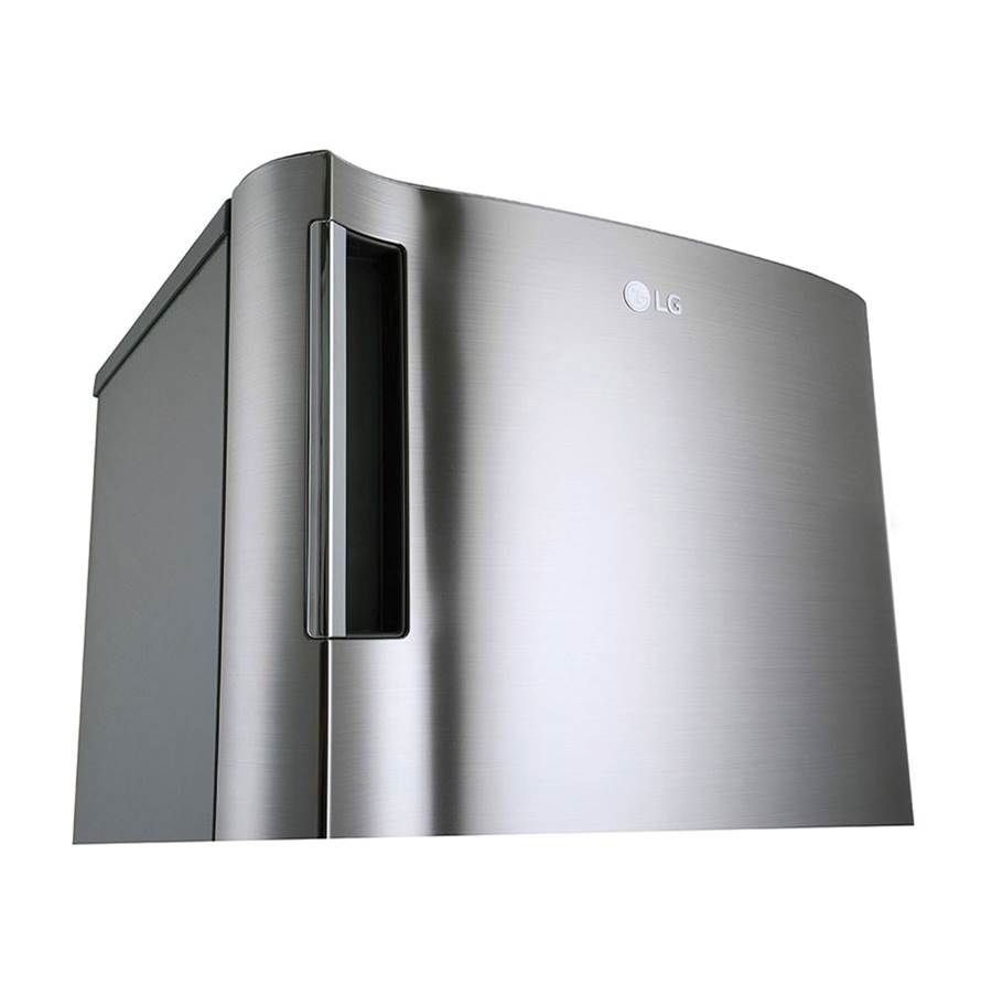 6 cu.ft. 20'' Width, Single Door Freezer, Print Proof Silver