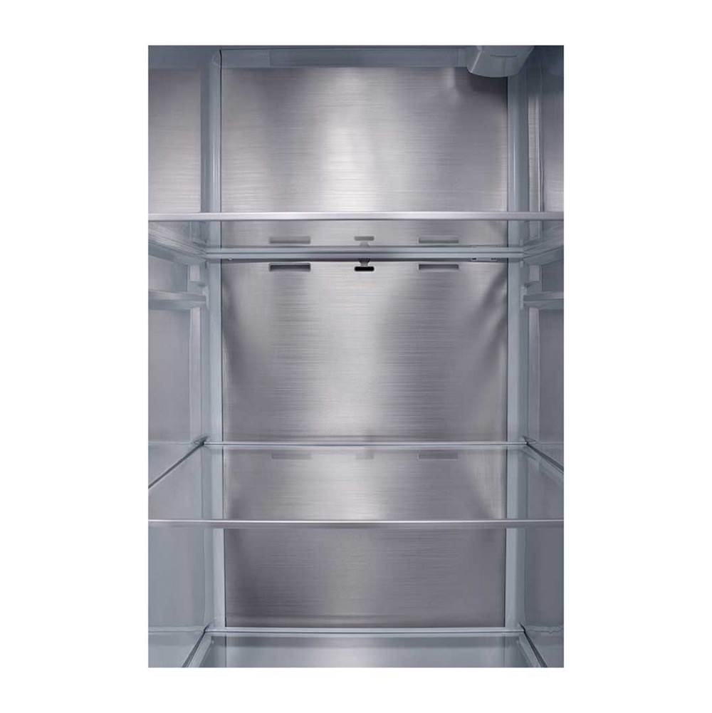 Side By Side Refrigerator, 27 cu-ft, InstaView Only, Dual Ice Maker with Craft Ice, PrintProof Black Stainless Steel