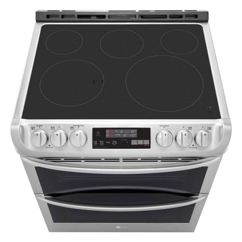 7.3 cu. ft. Smart wi-fi Enabled Electric Double Oven Slide-In Range with ProBake Convection and EasyClean