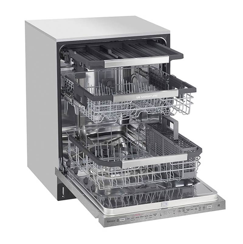 LG SIGNATURE Top Control Smart Wi-Fi Enabled Dishwasher with TrueSteam and QuadWash