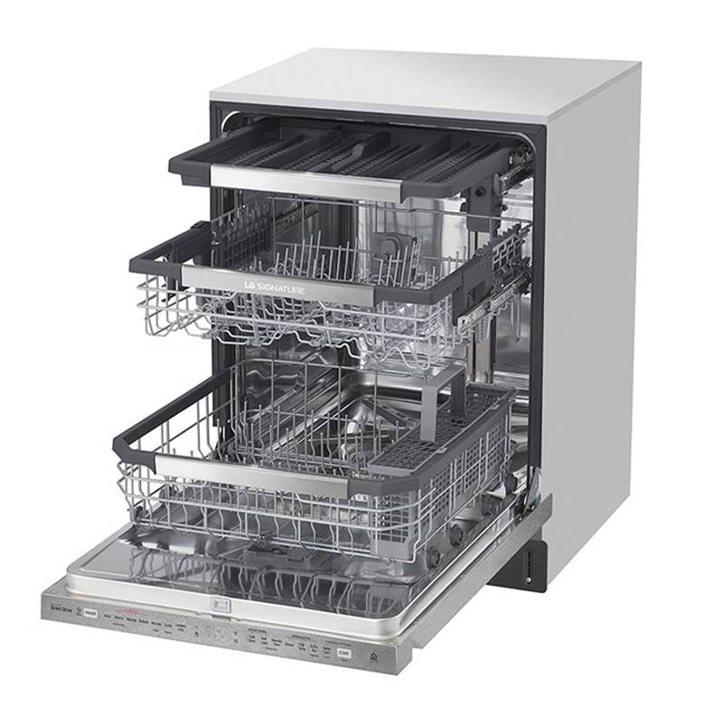 LG SIGNATURE Top Control Smart Wi-Fi Enabled Dishwasher with TrueSteam and QuadWash