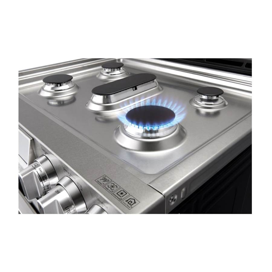 LG SIGNATURE 7.3 cu.ft. Smart wi-fi Enabled Dual Fuel Double Oven Range with ProBake Convection