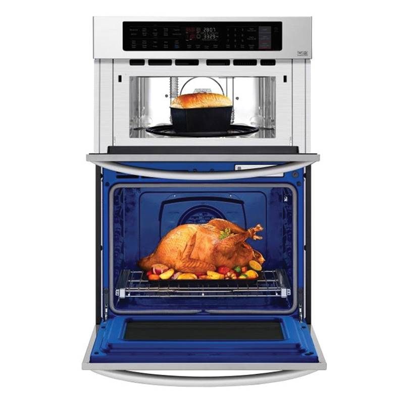 1.7/4.7 cu. ft. Smart wi-fi Enabled Combination Double Wall Oven