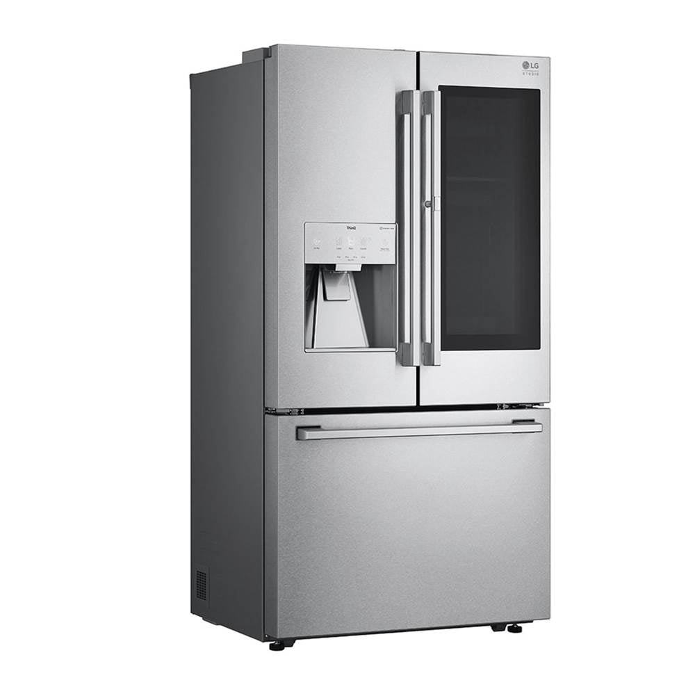 LG STUDIO Counter Depth French Door Refrigerator, PrintProof Stainless Steel