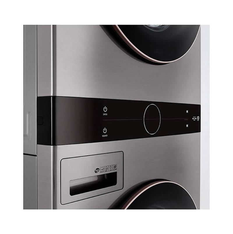 4.5 cu.ft. Washer, 7.4 cu.ft. Electric Dryer, Washtower with Center Control, Graphite