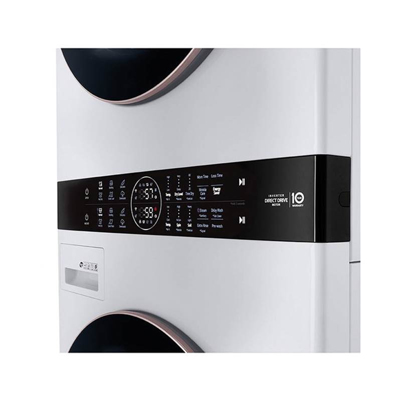 4.5 cu.ft. Washer, 7.4 cu.ft. Electric Dryer, Washtower with Center Control, Graphite