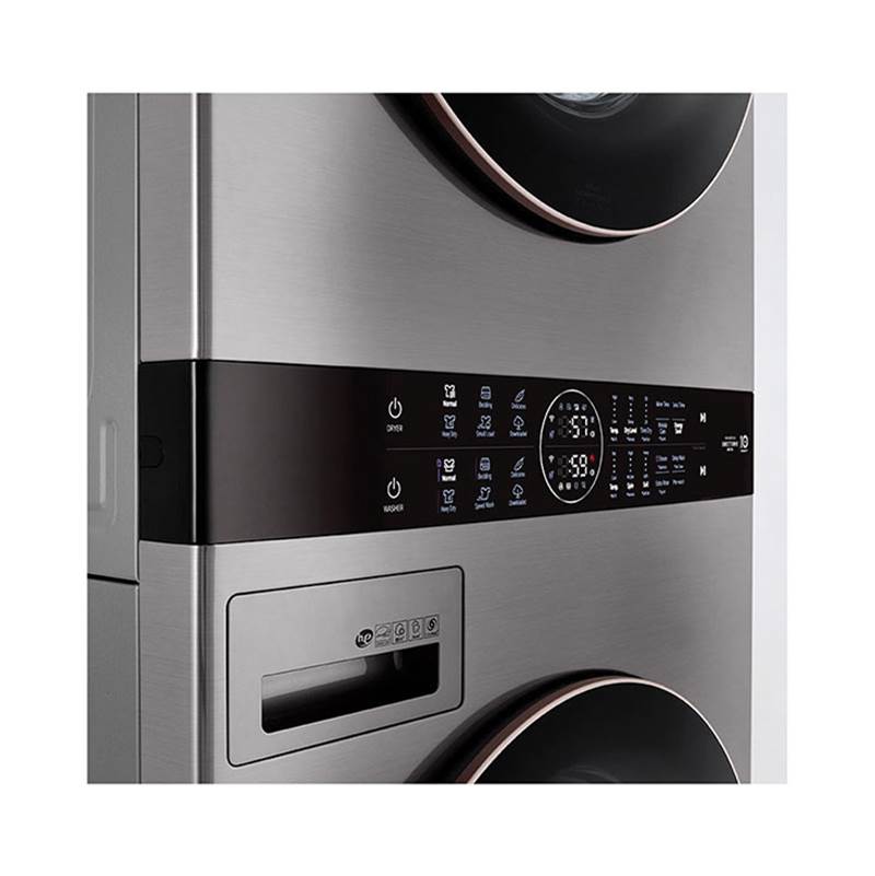 4.5 cu.ft. Washer, 7.4 cu.ft. Gas Dryer, Washtower with Center Control, Graphite