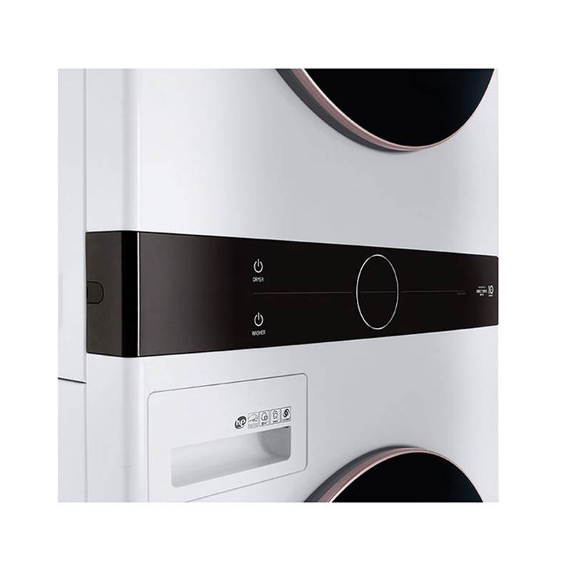 4.5 cu.ft. Washer, 7.4 cu.ft. Gas Dryer, Washtower with Center Control, Graphite