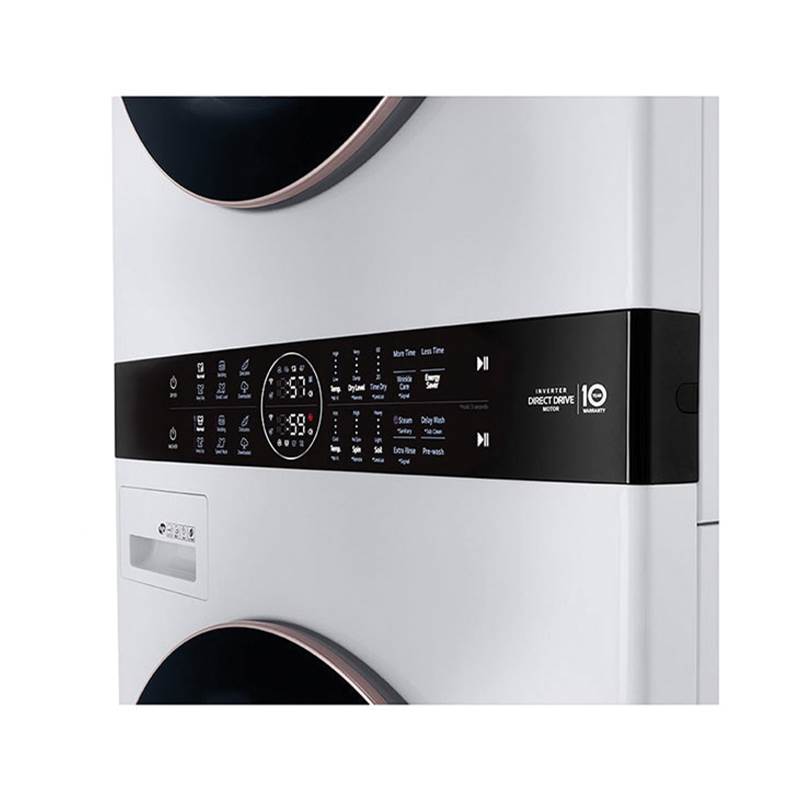4.5 cu.ft. Washer, 7.4 cu.ft. Gas Dryer, Washtower with Center Control, Graphite