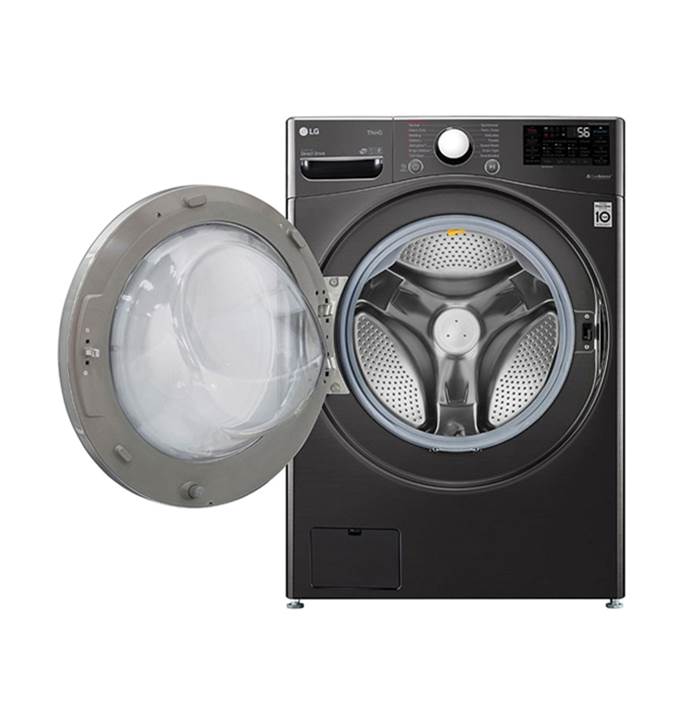 4.5 cu.ft. 27'' Ultra Large Capacity Front Load Washer Dryer Combo, Black Steel